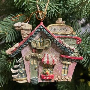 Charming Holiday Bakery Ornament - Multicolor